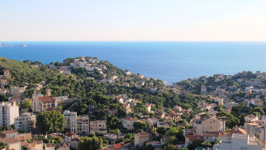 view from Notre Dame de la Garde